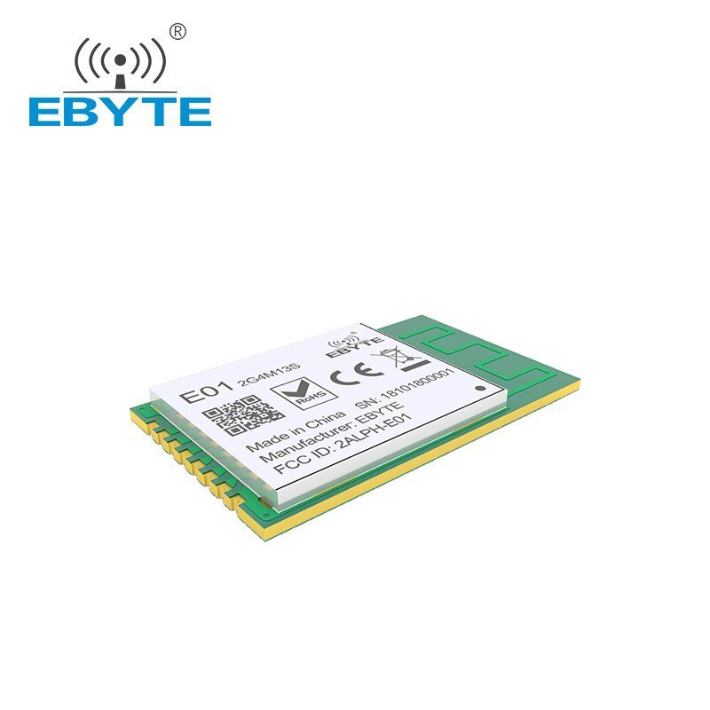 EBYTE E01 - 2G4M13S nRF24L01P Chips 2.4G Wireless Module IOT Electronic Components Wireless Transceiver Transmitter Receiver - IOT Module Shop Manufacturer Factory