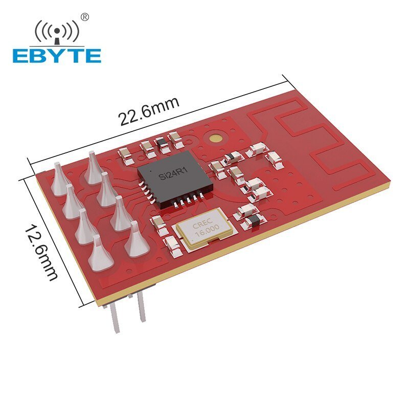 Ebyte E01C - ML01D Si24R1 Wireless Module IOT 2.4G ISM Band 7dBm Wireless Module Electronic Components PCB Antenna Wireless Module - IOT Module Shop Manufacturer Factory