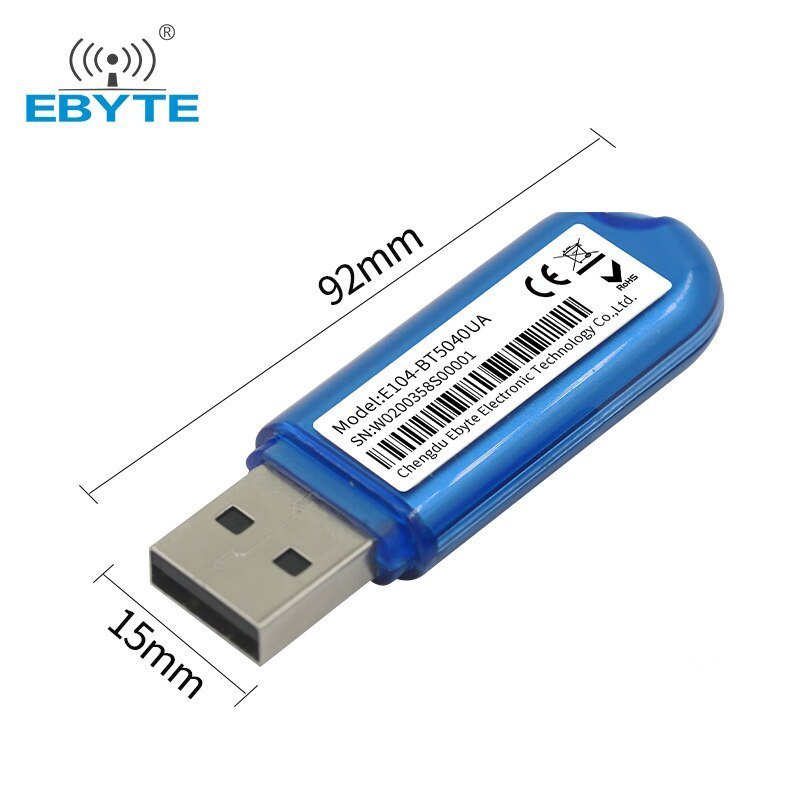 Ebyte E104 - BT5040UA BLE4.2 BLE5.0 nRF52840 Bluetooth Packet Capture Tool USB Interface Low Energy Consumption Built In PCB Antenna - IOT Module Shop Manufacturer Factory