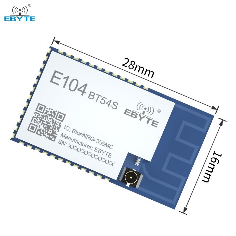 Ebyte E104-BT54S BLUENRG355MC BLE5.1 Wireless Module SOC Module ARM ...