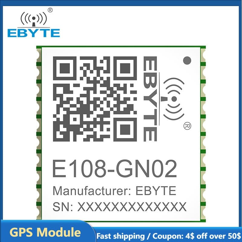 Ebyte E108 - GN02 GPS Module BDS GLONASS Multi - mode Positioning Tracking Module Navigation NMEA0183 High Performance GNSS Positioning - IOT Module Shop Manufacturer Factory