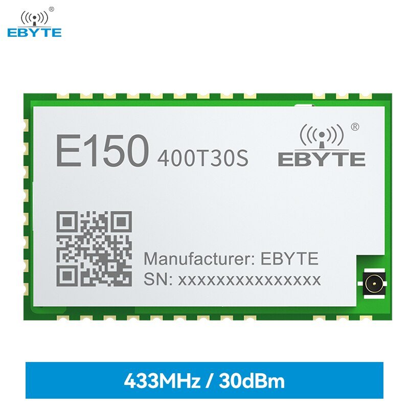 EBYTE E150 - 400T30S LoRa Module 410.125～493.125MHz 30dBm IPEX 10km Modbus RTU Build - in PA+LNA 4 Input DI/Output DO UART Module - IOT Module Shop Manufacturer Factory