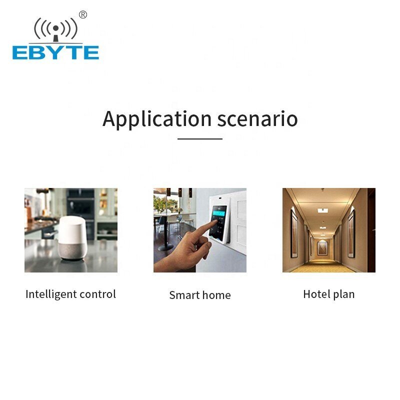EBYTE E18 - MS1PA2 - IPX TI CC2530 chip ZigBee Wireless RF Module SMD IPEX interface for Smart Home 20dBm 1200mLong Range Zigbee Module - IOT Module Shop Manufacturer Factory
