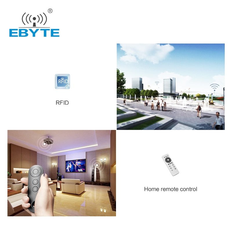 EBYTE E180 - Z5812SX ZIGBEE 3.0 TLSR8258 Module 2.4Ghz Wireless Transceiver Receiver 12dBm 500m High Performance Stamp Hole PCB - IOT Module Shop Manufacturer Factory