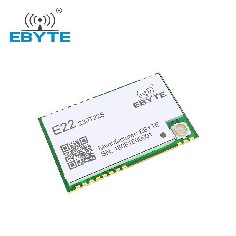 EBYTE E22 - 230T22S - V2 SX1262 LoRa Wireless Module 230MHz UART RF Module SMD 5km IPEX/Stamp Hole Antenna WOR Date Transmission Module - IOT Module Shop Manufacturer Factory