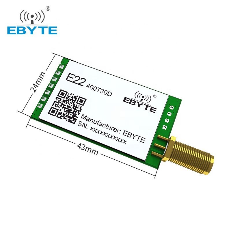 Ebyte E22-400T30D SX1268 433MHz LoRa UART wireless long range module - EBYTE