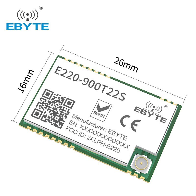 Lora Module Receiver Ebyte LLCC68 LoRa Wireless Transmitter Receiver Module – LoRa Module ...