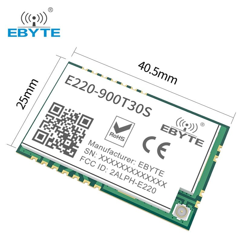 EBYTE E220 - 900T30S LLCC68 LoRa wireless serial port module Module LoRa spread spectrum technology - IOT Module Shop Manufacturer Factory