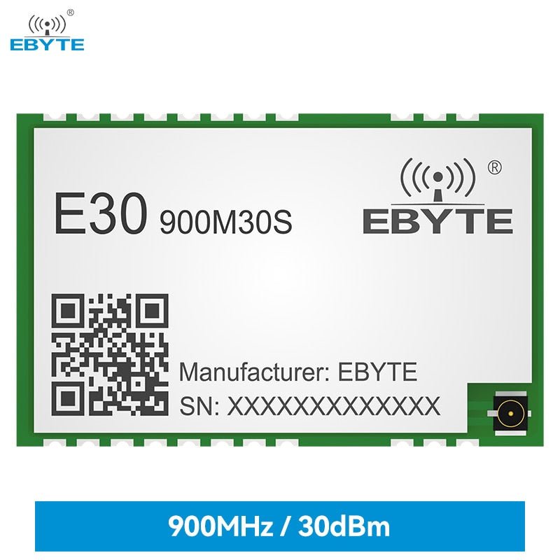 Ebyte E30 - 900M30S SI4463 868/915MHz RF Wireless Module Long Range 2.5KM 100mW IPEX/Stamp Hole Antenna SMD Package SPI Wireless Module - IOT Module Shop Manufacturer Factory