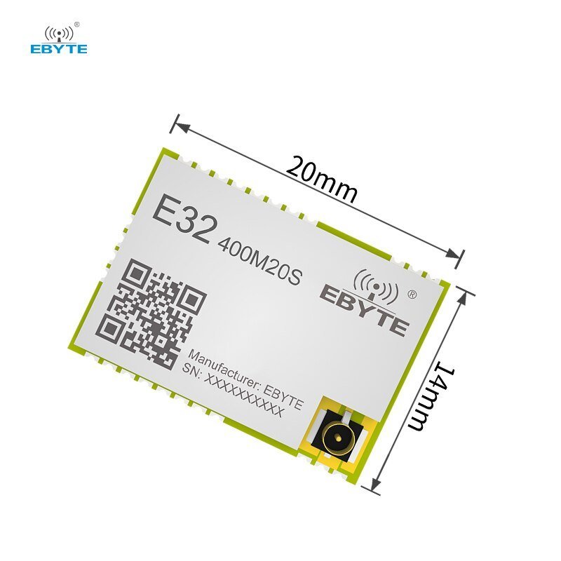 EBYTE E32 - 400M20S 433/470MHZ SX1278 LoRa Wireless Module 5KM IPEX/Stamp Hole Antenna SPI Interface SMD LoRa Spread Spectrum Module - IOT Module Shop Manufacturer Factory