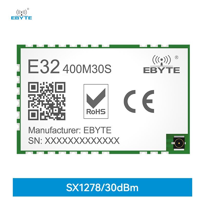 Ebyte E32 - 400M30S SX1278 Lora Wireless Module 433/470MHz 10km Long Range IPEX/Stamp Hole Antenna SPI LoRa Spread Spectrum Module - IOT Module Shop Manufacturer Factory