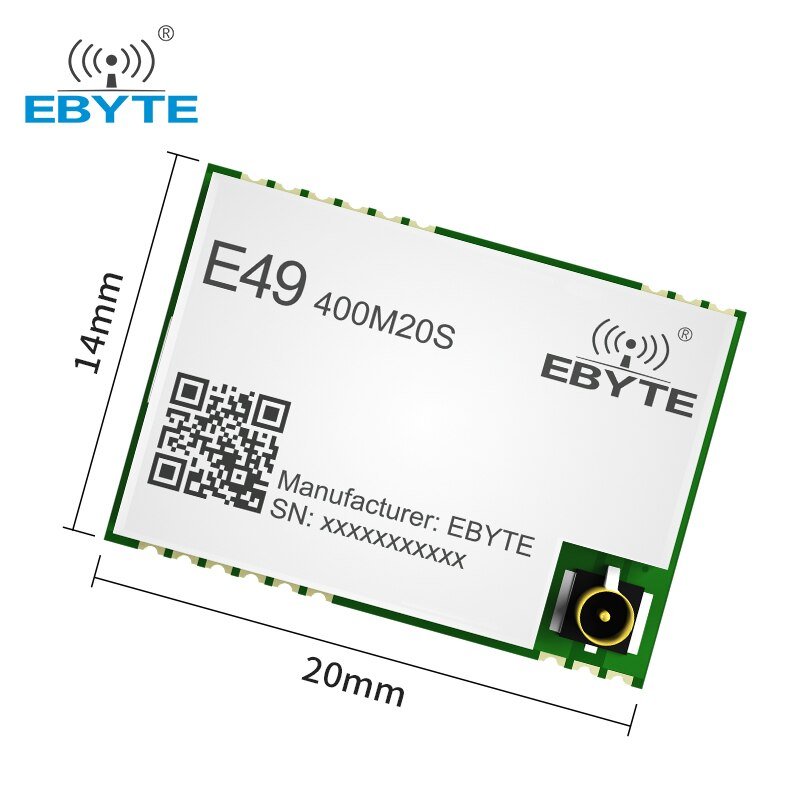 EBYTE E49 - 400M20S CMT2300A Wireless Modules 433MHz 20dBm Cost - effective Long Range Wireless Data Transmission SPI Module - IOT Module Shop Manufacturer Factory