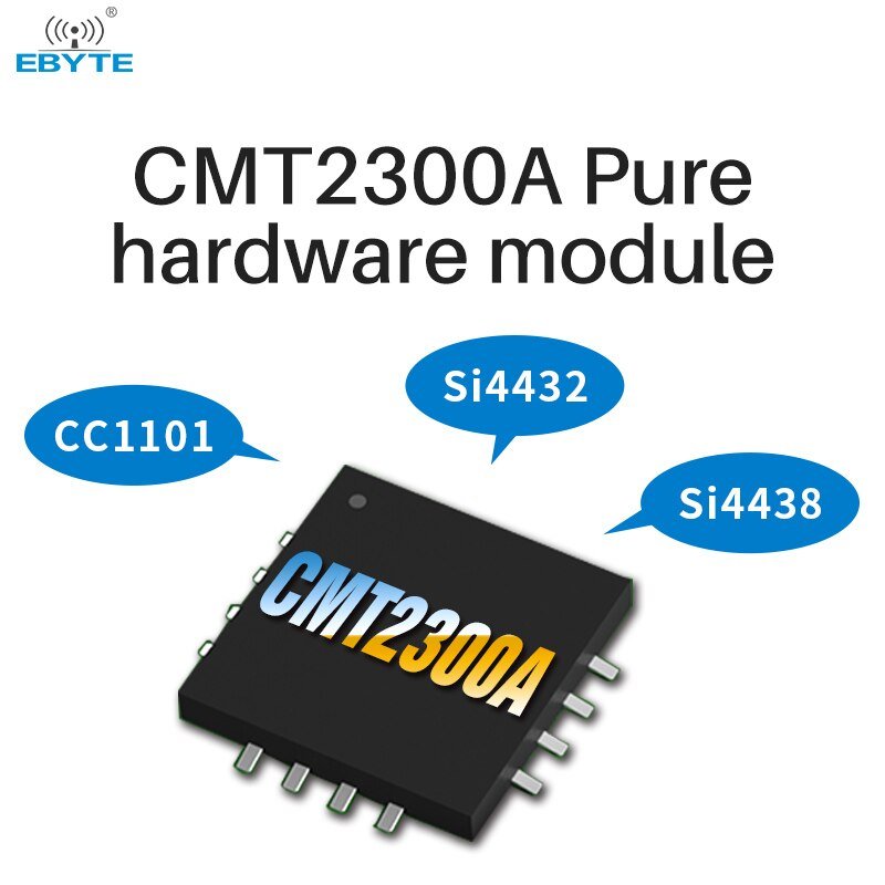EBYTE E49 - 400M30S CMT2300A Wireless Data Transmission Module 433MHz 470MHz 30dBm 5.5km IPEX/Stamp Hole Low Power Receiver Module - IOT Module Shop Manufacturer Factory