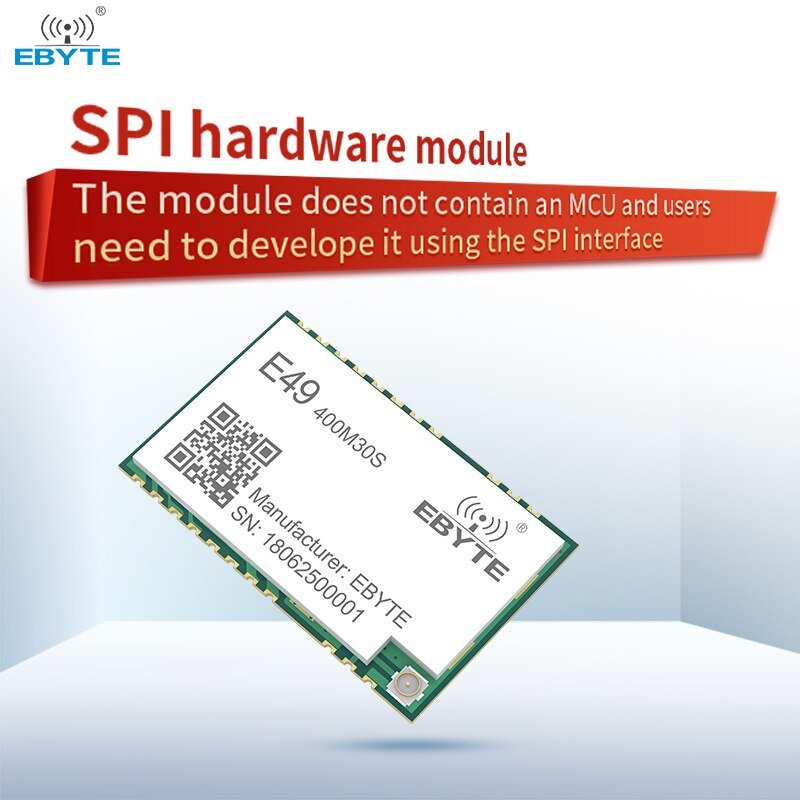EBYTE E49 - 400M30S CMT2300A Wireless Data Transmission Module 433MHz 470MHz 30dBm 5.5km IPEX/Stamp Hole Low Power Receiver Module - IOT Module Shop Manufacturer Factory