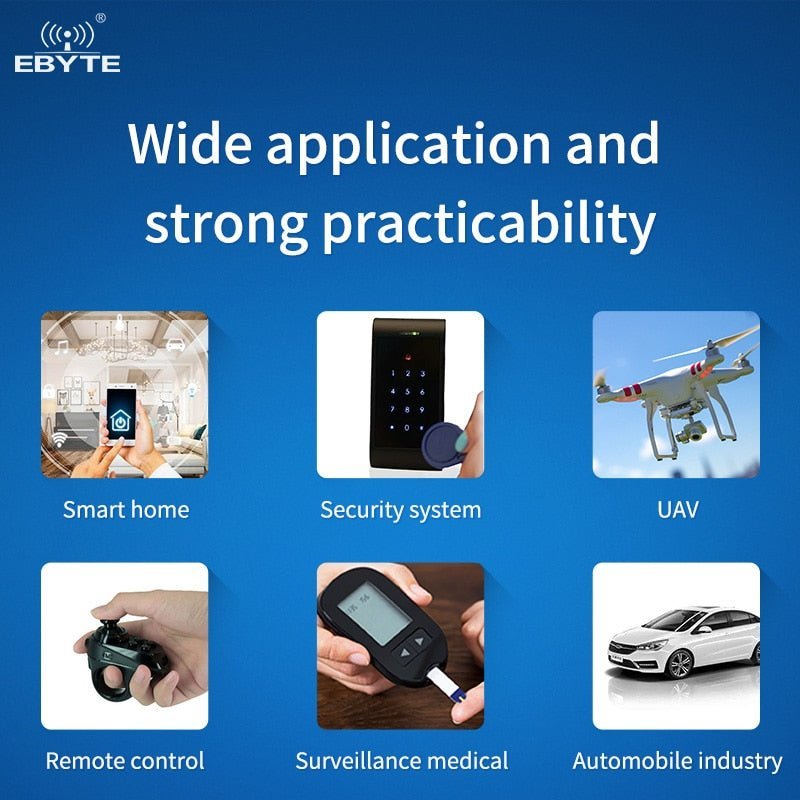 Ebyte E49 - 900M20S Wireless Module 868MHz 915MHz 20dBm 3km Iot Wireless data transmission module - IOT Module Shop Manufacturer Factory
