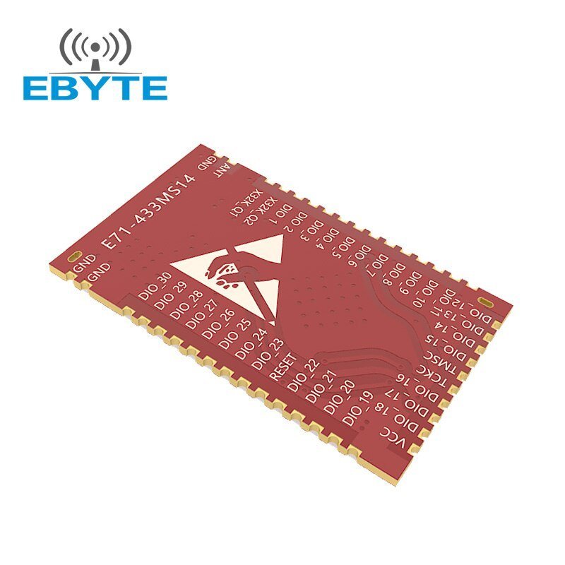 EBYTE E70 - 433T14S TI CC1310 chip UART Wireless Module 433MHz 14dBm rf Transmitter Receive Small SMD Type RF Module With IPEX Interface - IOT Module Shop Manufacturer Factory