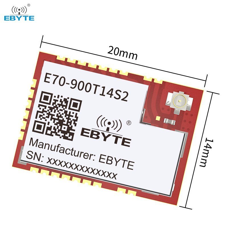 EBYTE E70 - 900T14S2 TI CC1310 chip Wireless Serial Port Module Support Air Wakeup SMD RSSI Signal Strength IPX/Stamp Hole Antenna UART Module - IOT Module Shop Manufacturer Factory