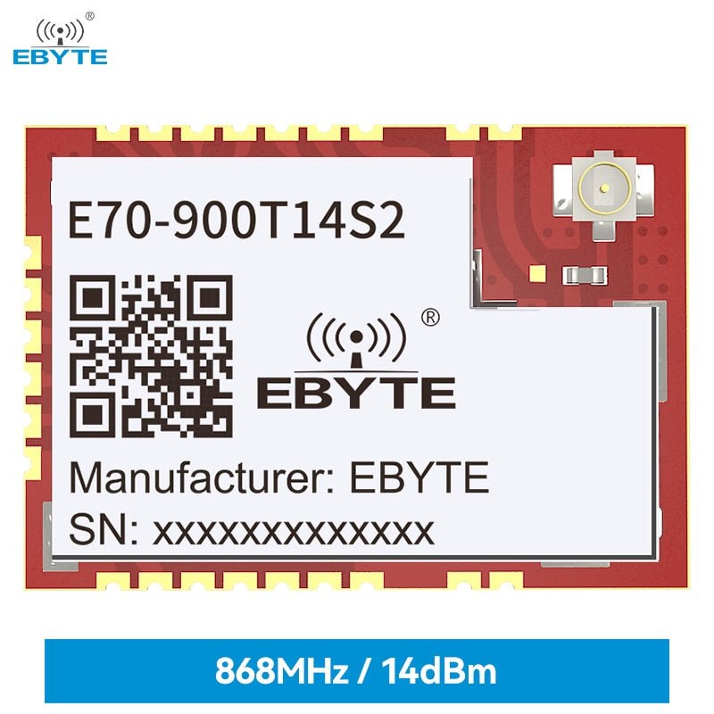 EBYTE E70 - 900T14S2 TI CC1310 chip Wireless Serial Port Module Support Air Wakeup SMD RSSI Signal Strength IPX/Stamp Hole Antenna UART Module - IOT Module Shop Manufacturer Factory