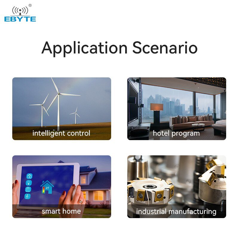 EBYTE E70 - 900T14S2 TI CC1310 chip Wireless Serial Port Module Support Air Wakeup SMD RSSI Signal Strength IPX/Stamp Hole Antenna UART Module - IOT Module Shop Manufacturer Factory