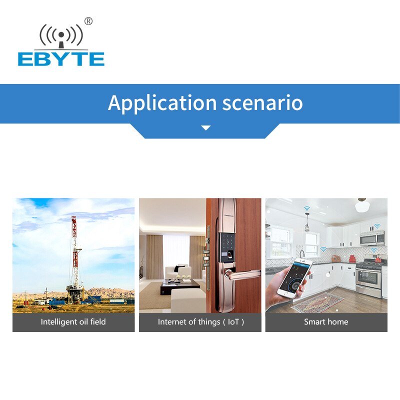 Ebyte E70 - 915NW14S Star Network Wireless Module UART IOT 200 Nodes 915MHz 14dBm Long Range 2.5km Wireless Transmitter Rf Module - IOT Module Shop Manufacturer Factory