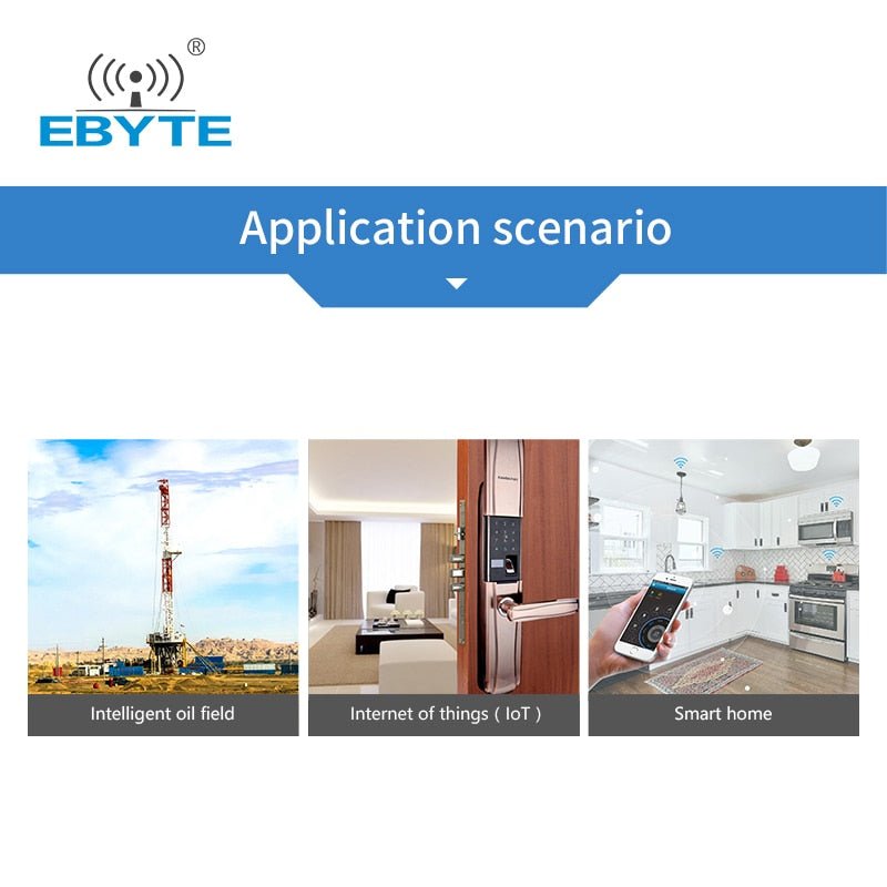 EBYTE E70 - 915NW30S CC1310 Star Network Module 915MHz 30dBm Long Distance 6.5km Stamp Hole/IPEX Antenna Wireless Transceiver - IOT Module Shop Manufacturer Factory