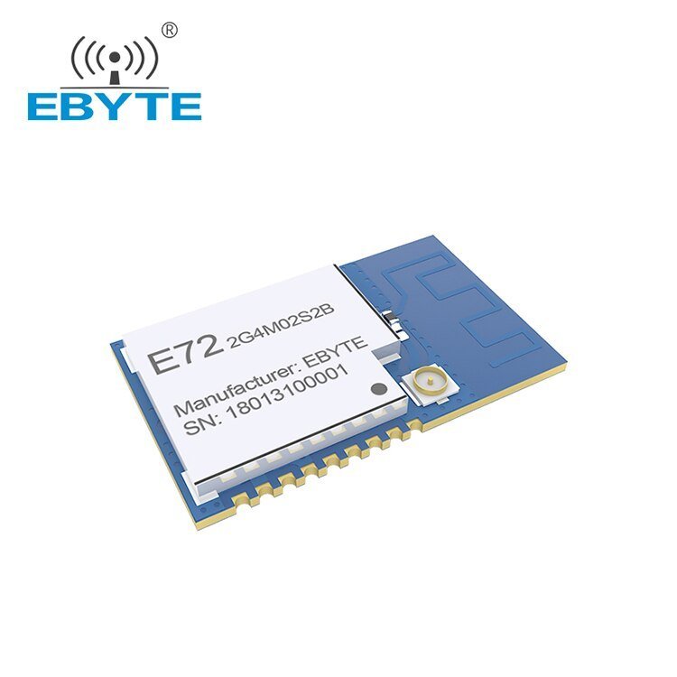 EBYTE E72 - 2G4M02S2B TI CC2640 Chips With Pcb Antenna SMD 2.4GHz AT Command BLE 5.1 Wireless RF Module - IOT Module Shop Manufacturer Factory