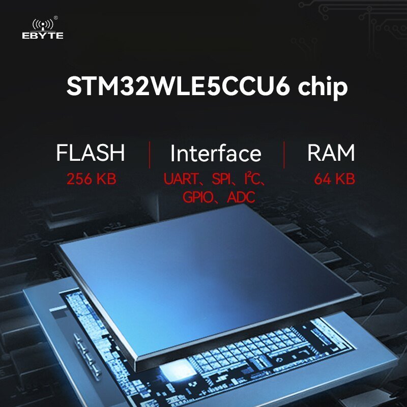EBYTE E77 - 400M22S Wireless Module LoRa Spread Spectrum 433/470MHz 868/915MHz ARM Cortex - M4 Low Power Consumption SoC - IOT Module Shop Manufacturer Factory