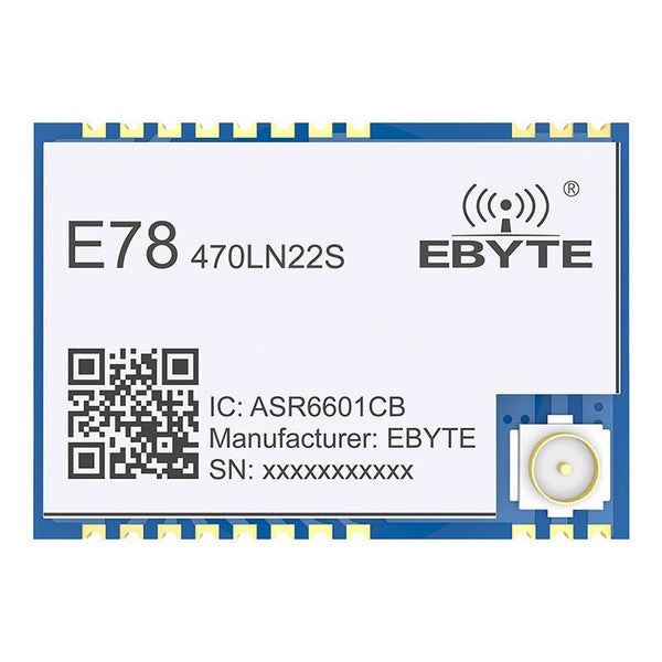 Ebyte E78 - 868LN22S(6601) ASR6601 LoRaWAN 868MHz SoC LoRa RF IoT Wireless Module Long Range Data Transceiver Development Board - IOT Module Shop Manufacturer Factory