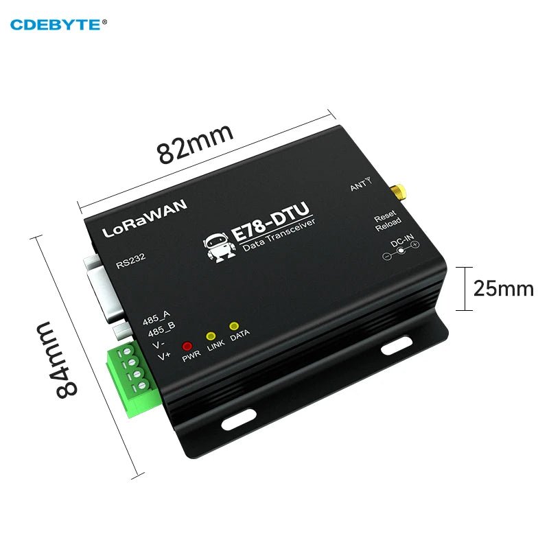 EBYTE E78 - DTU(470LN22) LoRaWan Node Module ASR6601 RS232/RS485 470MHz DC:8～28v Support Class - A/Class - C 6KM ABP/OTAA Watchdog - IOT Module Shop Manufacturer Factory