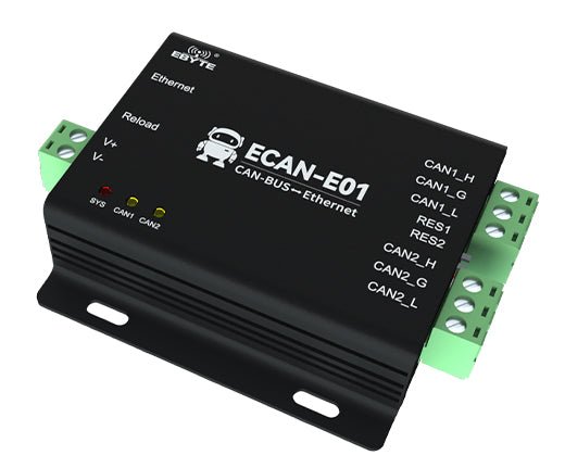 Ebyte ECAN-E01 8V~28VDC can-bus converter Support TCP UDP protocol modbus CAN-bus to Ethernet - EBYTE