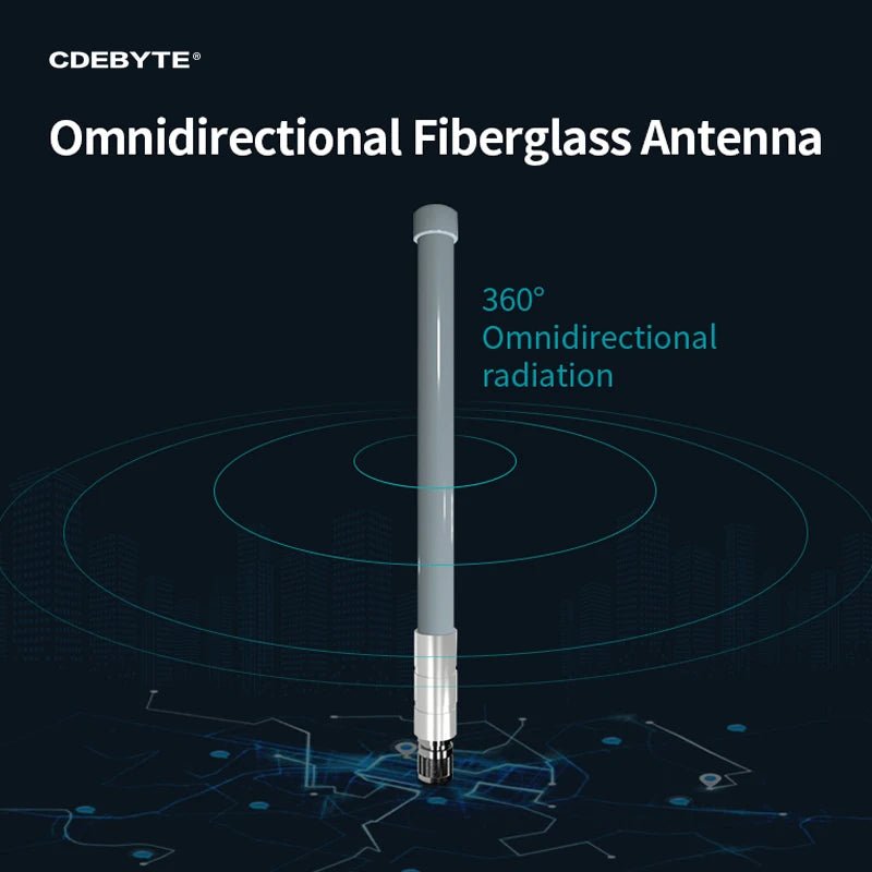 EBYTE TX915 - BLG - 26 915MHz Fiberglass Antenna High Gain 3dBi Omnidirectional Antenna N Male Connetctor Waterproof LoRa LoRaWan Antenna - IOT Module Shop Manufacturer Factory