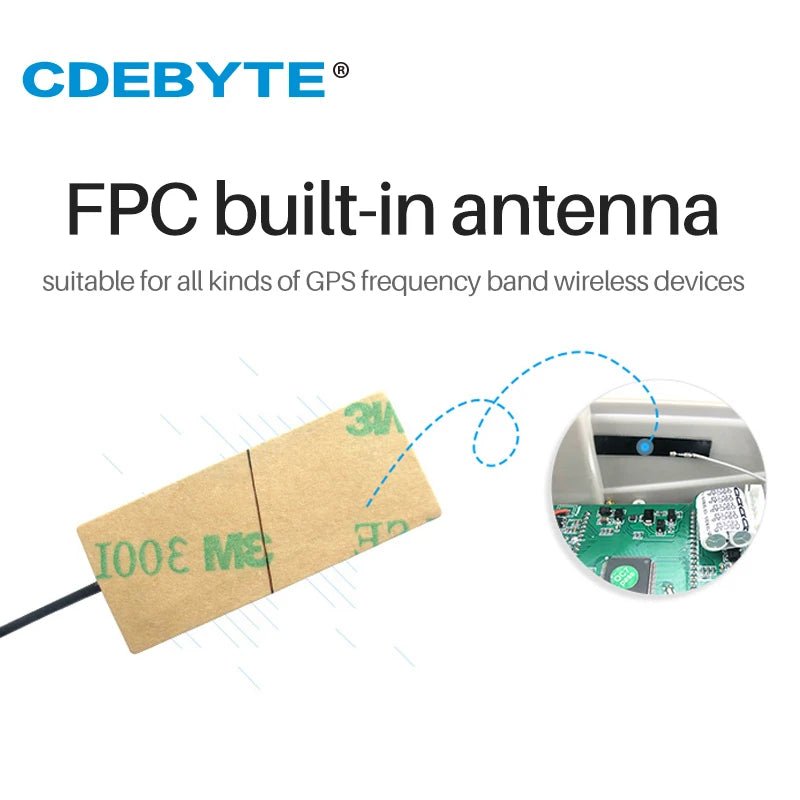 Ebyte TXGB - FPC - 3615 1575.42MHz Antenna 3dBi IPX - 1 Built - in FPC Antenna GPS Vertical Polarization Omnidirectional Radiation IoT - IOT Module Shop Manufacturer Factory