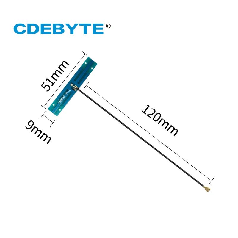 Ebyte TXWF - PCB - 5109 2.4GHz 5.8GHz PCB Built - in Antenna 2dBi 50Ω 2W IPEX - 1 Interface - IOT Module Shop Manufacturer Factory