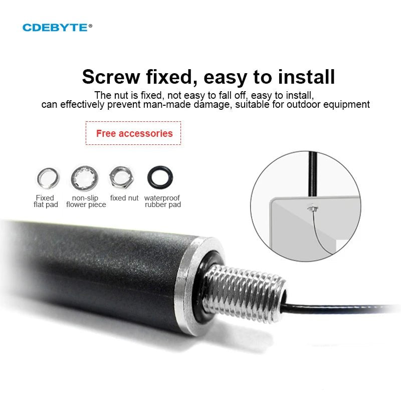 LET 4G Wifi Antenna CDEBYTE High Gain Omnidirectional 5dBi Sucker Antenna Flexible Antenna for Router Radio Transceiver Module TX4G - JKC - 19 - IOT Module Shop Manufacturer Factory