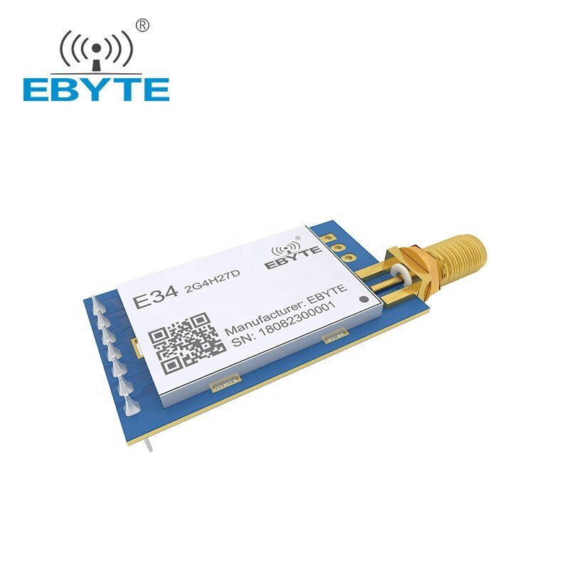 nRF24L01+ 2.4GHz Wireless IoT Transceiver EBYTE E34-2G4H27D Long Range 5000m Transmitter Receiver nRF24L01PA Modulue - EBYTE