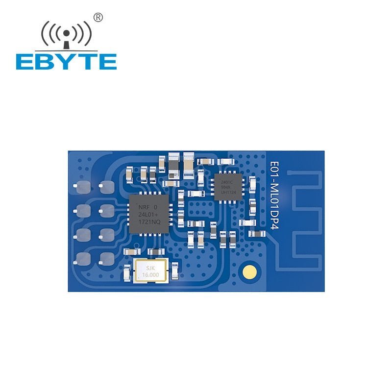 nRF24L01P 2.4GHz 20dBm Wireless Module Electronic Components Long Range E01 - ML01DP4 IOT Smart Home SPI Interface Antenna PCB - IOT Module Shop Manufacturer Factory