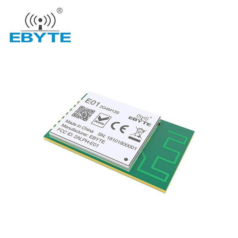 nRF24L01P Chips 2.4G Wireless Module Ebyte E01-2G4M13S IOT Electronic Components Wireless Transceiver Transmitter Receiver - EBYTE