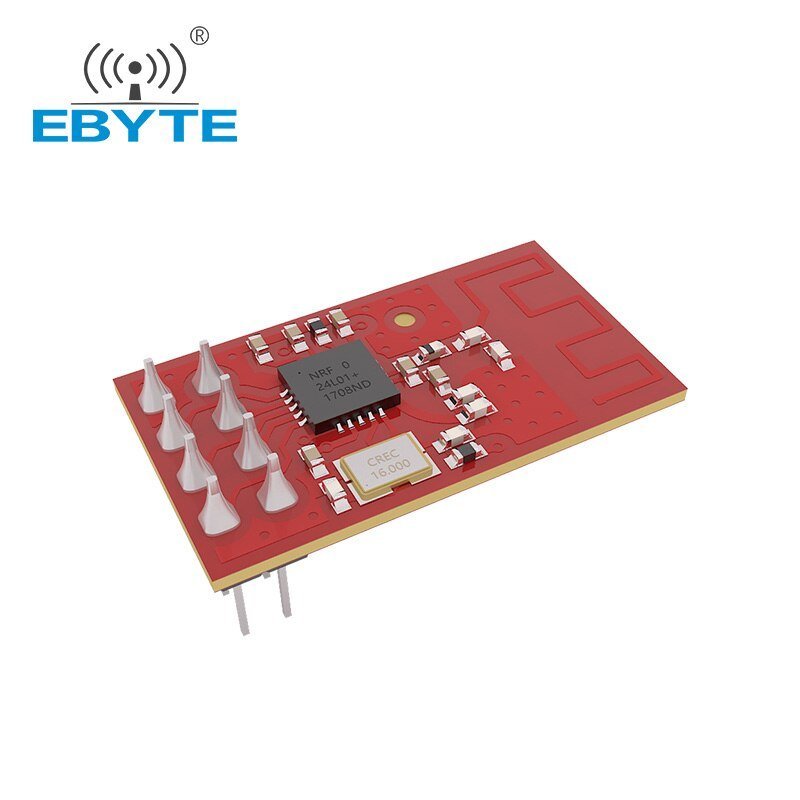 nRF24L01P Wireless Module EBYTE E01 - ML01D IOT Electronic Components 2.4GHz 0dBm SPI Interface PCB Antenna Transceiver Receiver - IOT Module Shop Manufacturer Factory