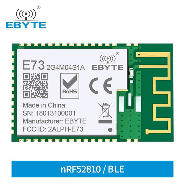 nRF52810 BLE 4.2 BLE5.0 2.4GHz Bluetooth Module Micro-size Wireless Transceiver Module EBYTE E73-2G4M04S1A CE RoHS - EBYTE