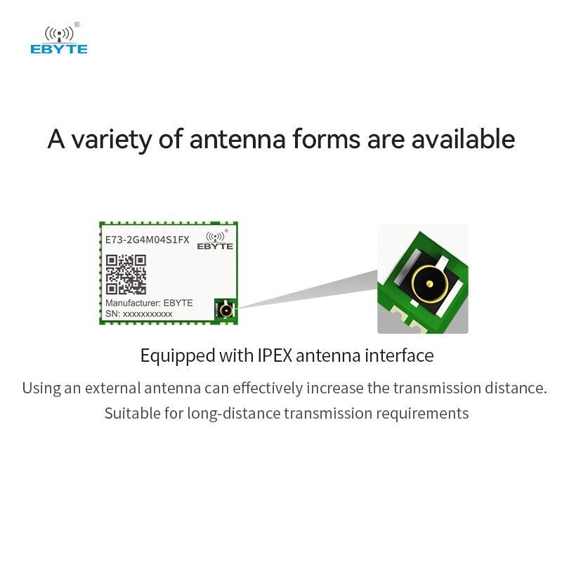 nRF52811 BLE 5.1 Module SoC Module E73 - 2G4M04S1FX IPEX Antenna SMD Package Low Power Consumption Blue - tooth Wireless Module - IOT Module Shop Manufacturer Factory