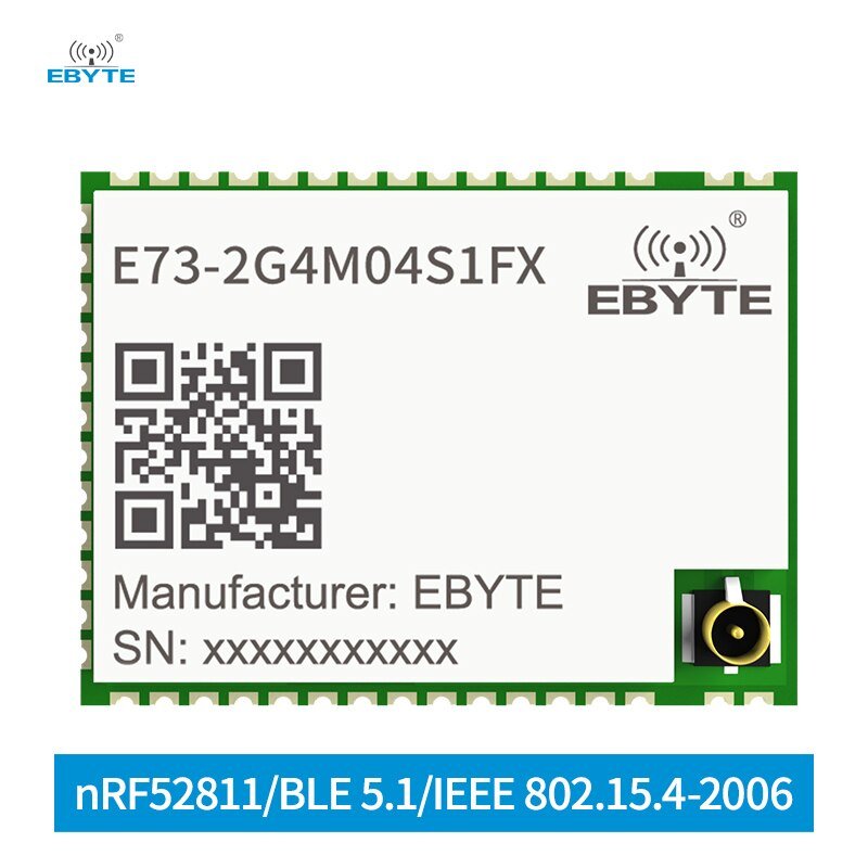 nRF52811 BLE 5.1 Module SoC Module E73 - 2G4M04S1FX IPEX Antenna SMD Package Low Power Consumption Blue - tooth Wireless Module - IOT Module Shop Manufacturer Factory