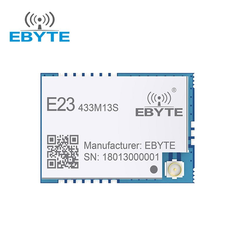 SX1212 Wireless Transceiver Module 433MHz E23-433M13S 20mW 13dBm Long Range EBYTE Stamp hole IPEX Antenna RF Wireless Module - EBYTE