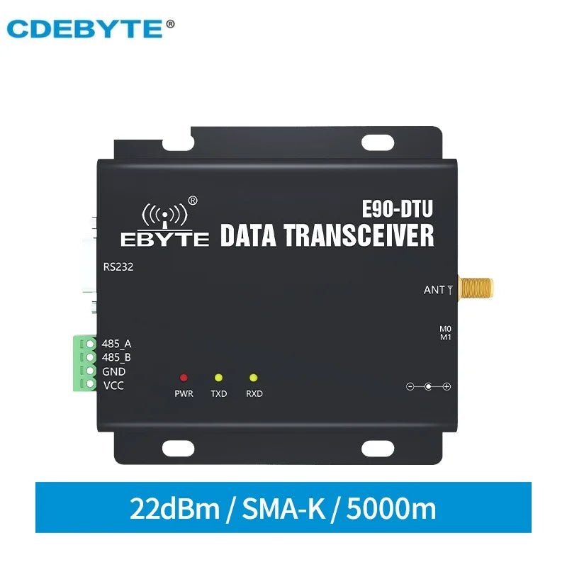 SX1268 433MHz Lora Data Transceiver Ad Hoc Network RS232 RS485 22dBm ...