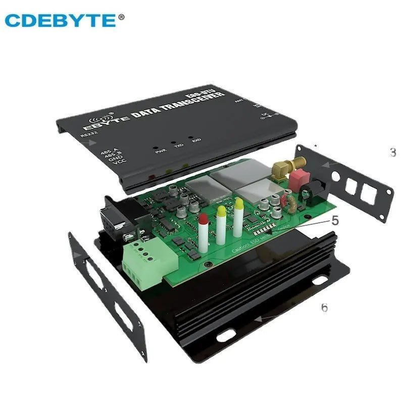 SX1268 433MHz Lora Data Transceiver Ad Hoc Network RS232 RS485 22dBm 5km Long Range RSSI SMA - K LBT RSSI E90 - DTU - 400SL22 CDEBYTE - IOT Module Shop Manufacturer Factory
