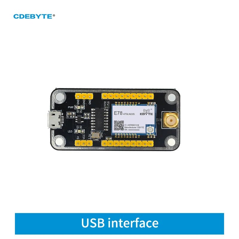 UART Wireless Module Test Board CDEBYTE E78 - 400TBL - 02 Pre - soldered E78 - 470LN22S(6601) For E78 Series USB Interface Test Kit - IOT Module Shop Manufacturer Factory