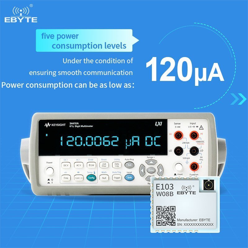 Wifi Module 2.4G Wifi E103 - W08B Dual ARM Core IPEX Antenna Low Power Consumption TCP HTTP Client MQTT Wireless Wifi Module - IOT Module Shop Manufacturer Factory