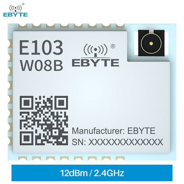 Wifi Module 2.4G Wifi E103-W08B Dual ARM Core IPEX Antenna Low Power Consumption TCP HTTP Client MQTT Wireless Wifi Module - EBYTE