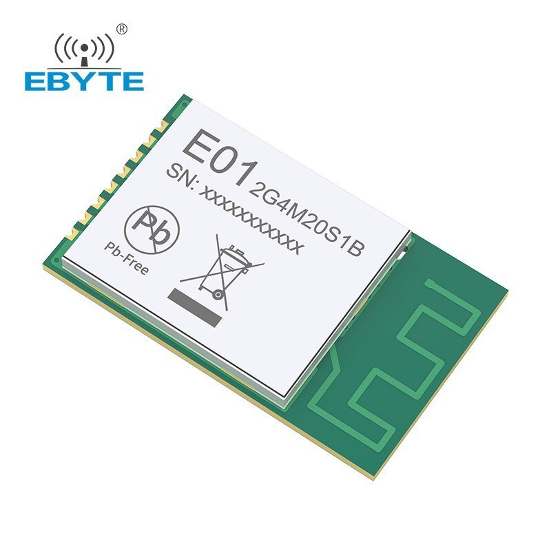 Wireless Module E01 - 2G4M20S1B Electronic Components 2.4G 20dBm SMD Small - sized Wireless Module PCB Antenna SPI Rf Module - IOT Module Shop Manufacturer Factory