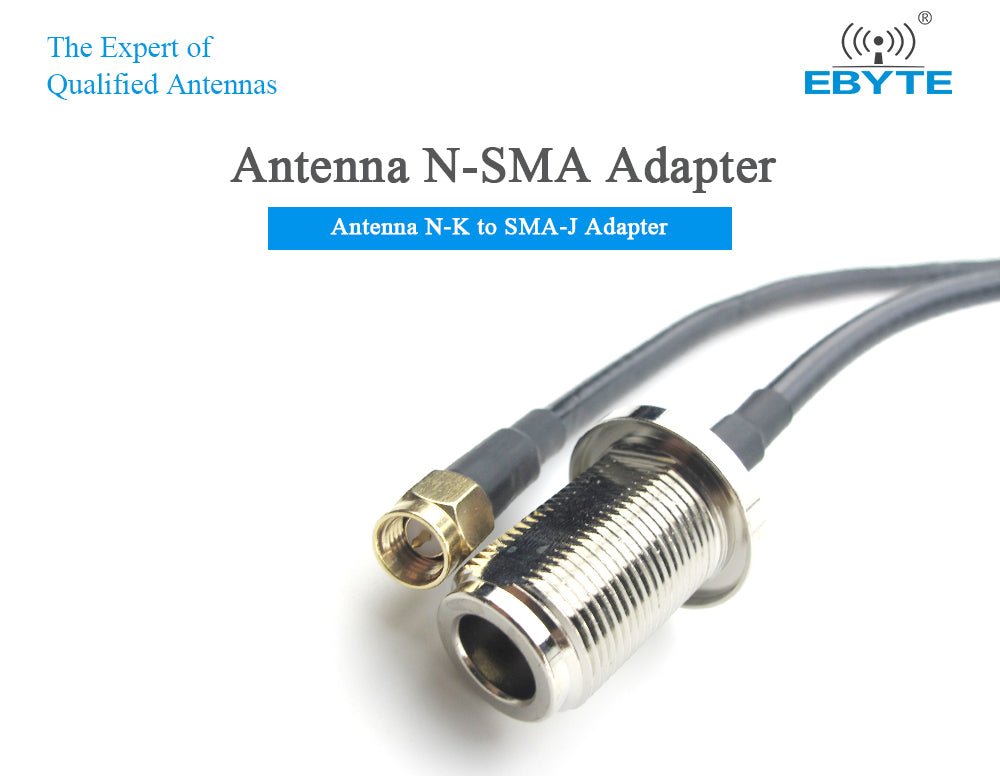 XC-NK-SJ-300 fiber glass antenna NK to SMA-J Extension cable - EBYTE