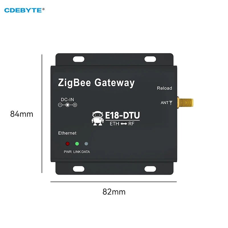 Zigbee Gateway Wireless Transmission CDEBYTE E18-DTU(Z27-ETH) 27dBm ...